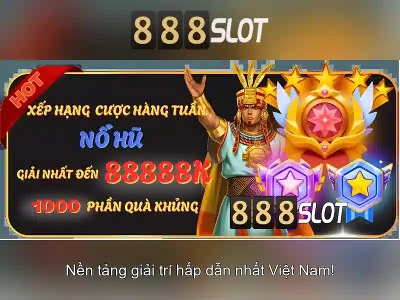 Trải nghiệm slot đa dạng tại 888SLOT